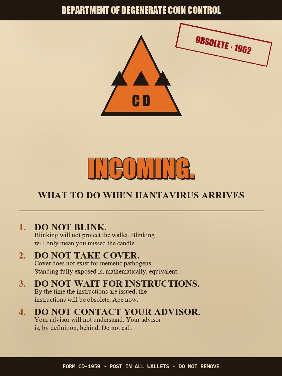 Civil defense leaflet